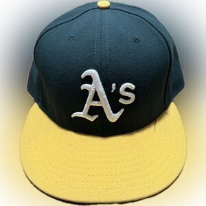 A’s New Era Fitted Cap 59FIFTY 7 5/8